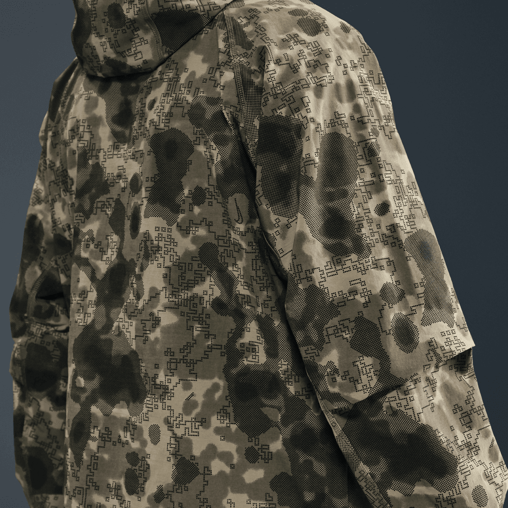 Nike Tech -FIT Woven Camo Windrunner Oversized Jacket