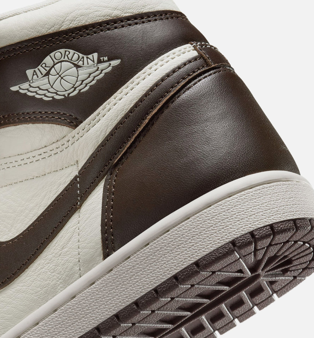 Air Jordan 1 Retro High OG Women's Sneakers - Baroque Brown/Light Madder Root/Sail
