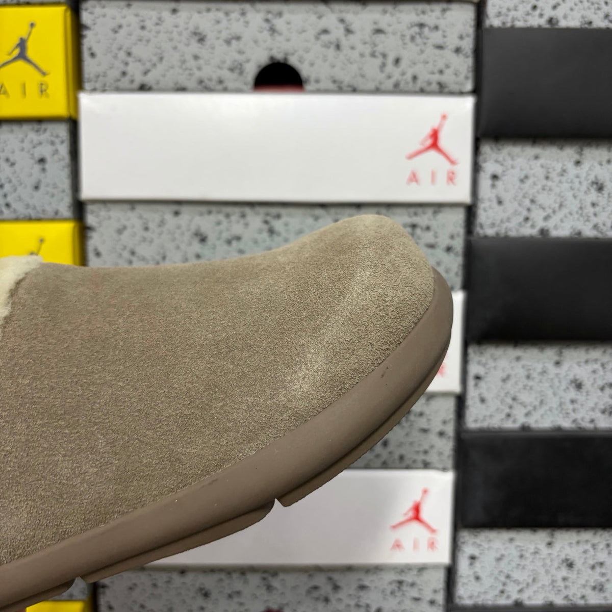 UGG Tasman Slipper – Unisex Wool-Lined Suede Moccasin in Desert Sand