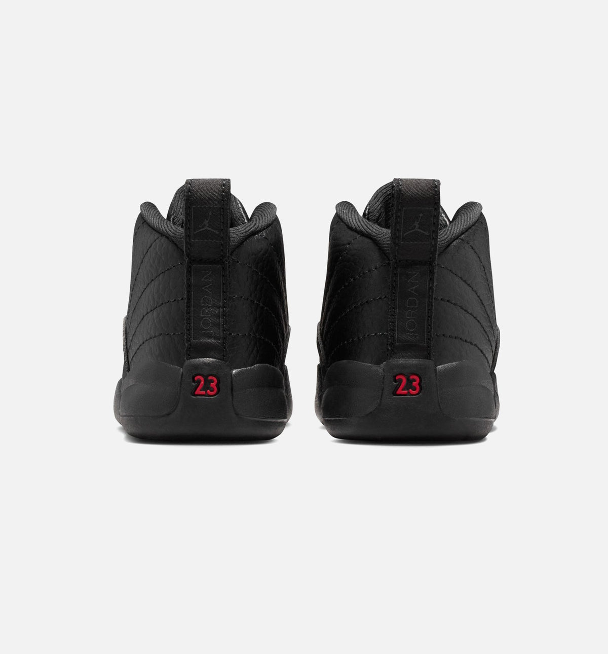 Air Jordan 12 Retro "Bloodline" Infant/Toddler Shoe – Black/Varsity Red