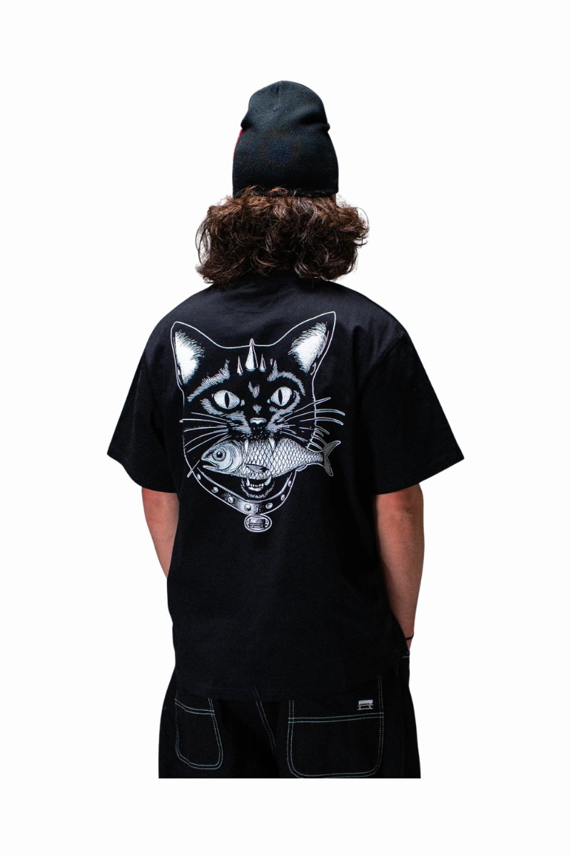 JACKER BLACK SARDINE T-SHIRT Black