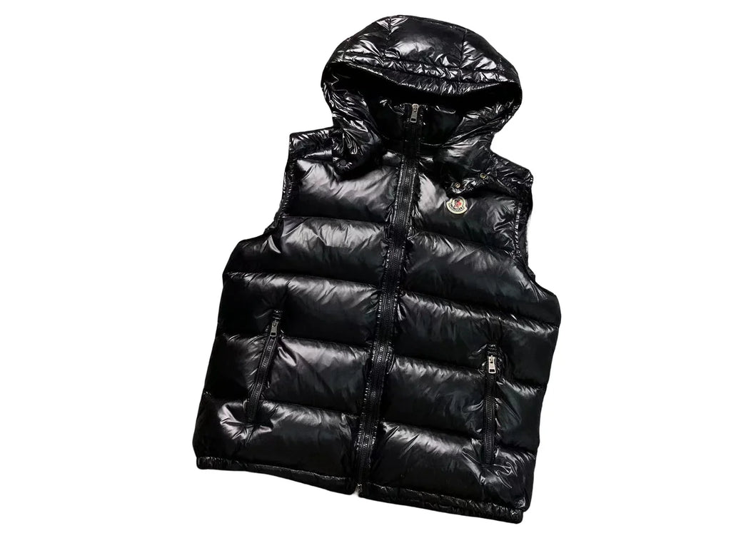 Moncler Bormes Gilet — Black