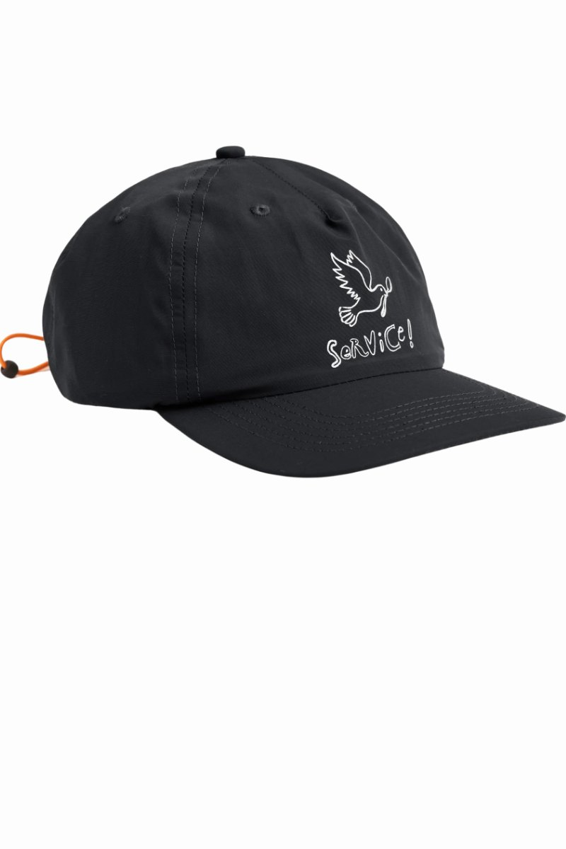 SERVICE WORKS NYLON DOVE CAP Black