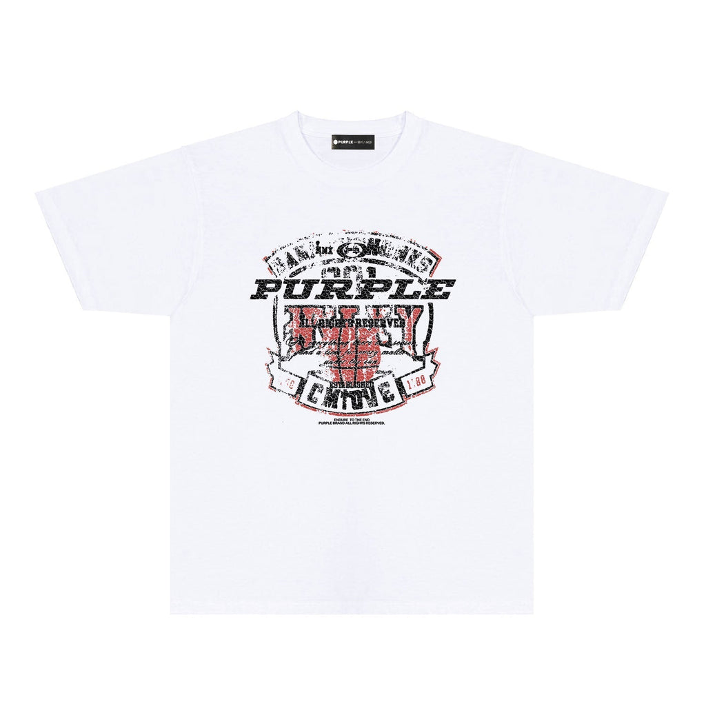 Street style Purple Brand T-shirt