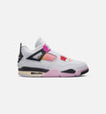 Air Jordan 4 Retro "Comic" Men's Lifestyle Shoes – Off White/Fire Pink/Anthracite