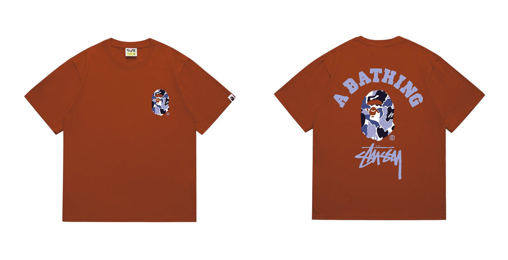 BAPE Ape-Head Back Graphic T-Shirt