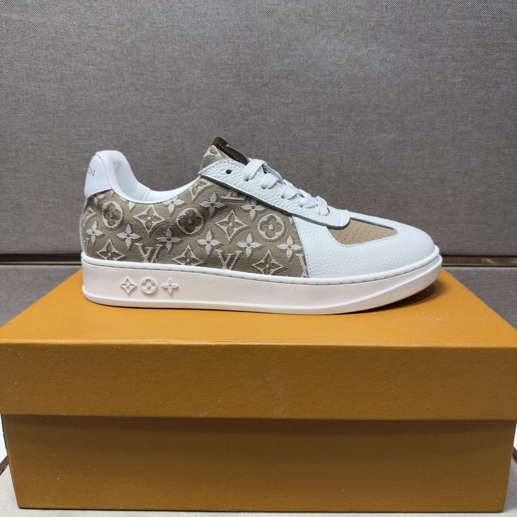 Louis Vuitton Patterned Panel Sneakers