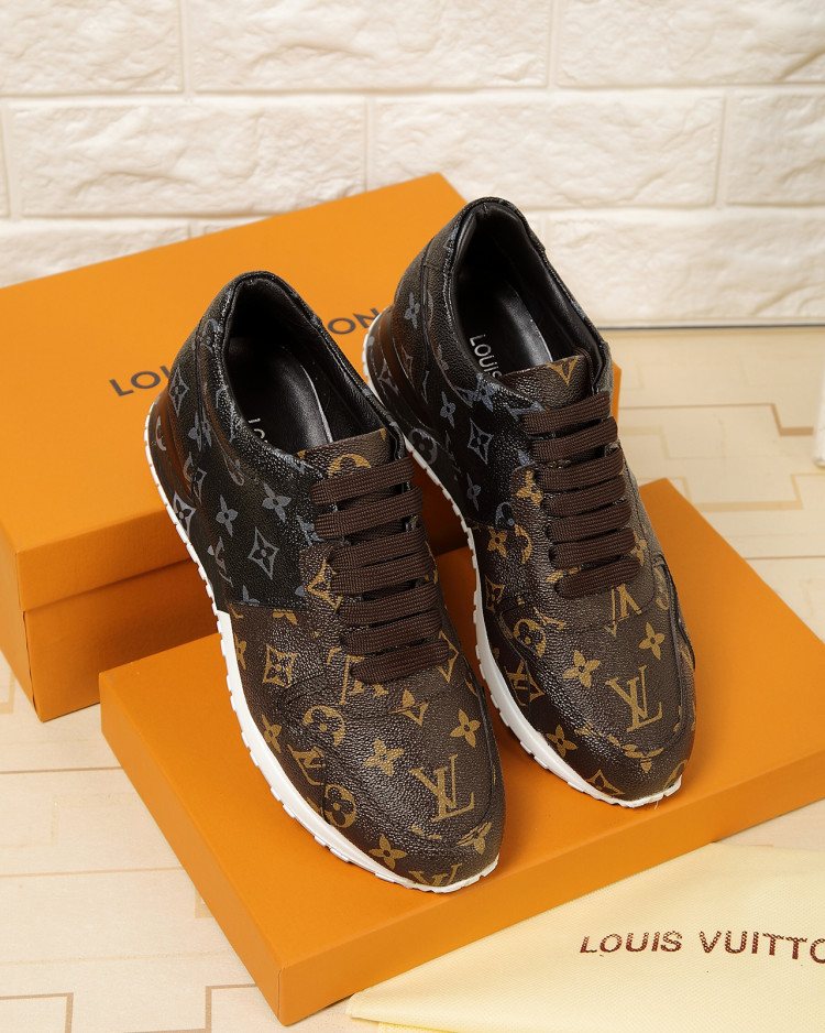 Louis Vuitton Monogram Lace-Up Sneakers