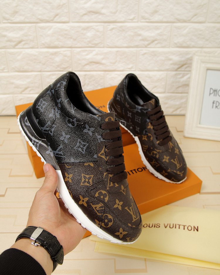 Louis Vuitton Monogram Lace-Up Sneakers