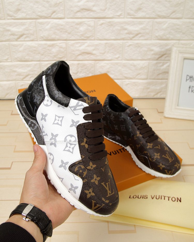 Louis Vuitton Monogram Lace-Up Sneakers