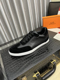 Hermès Men's Perforated Low-Top Sneakers