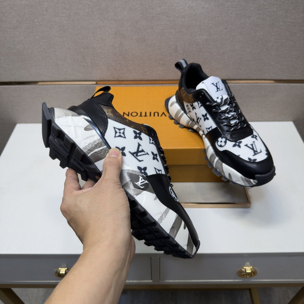 Louis Vuitton Monogram Chunky Sneakers