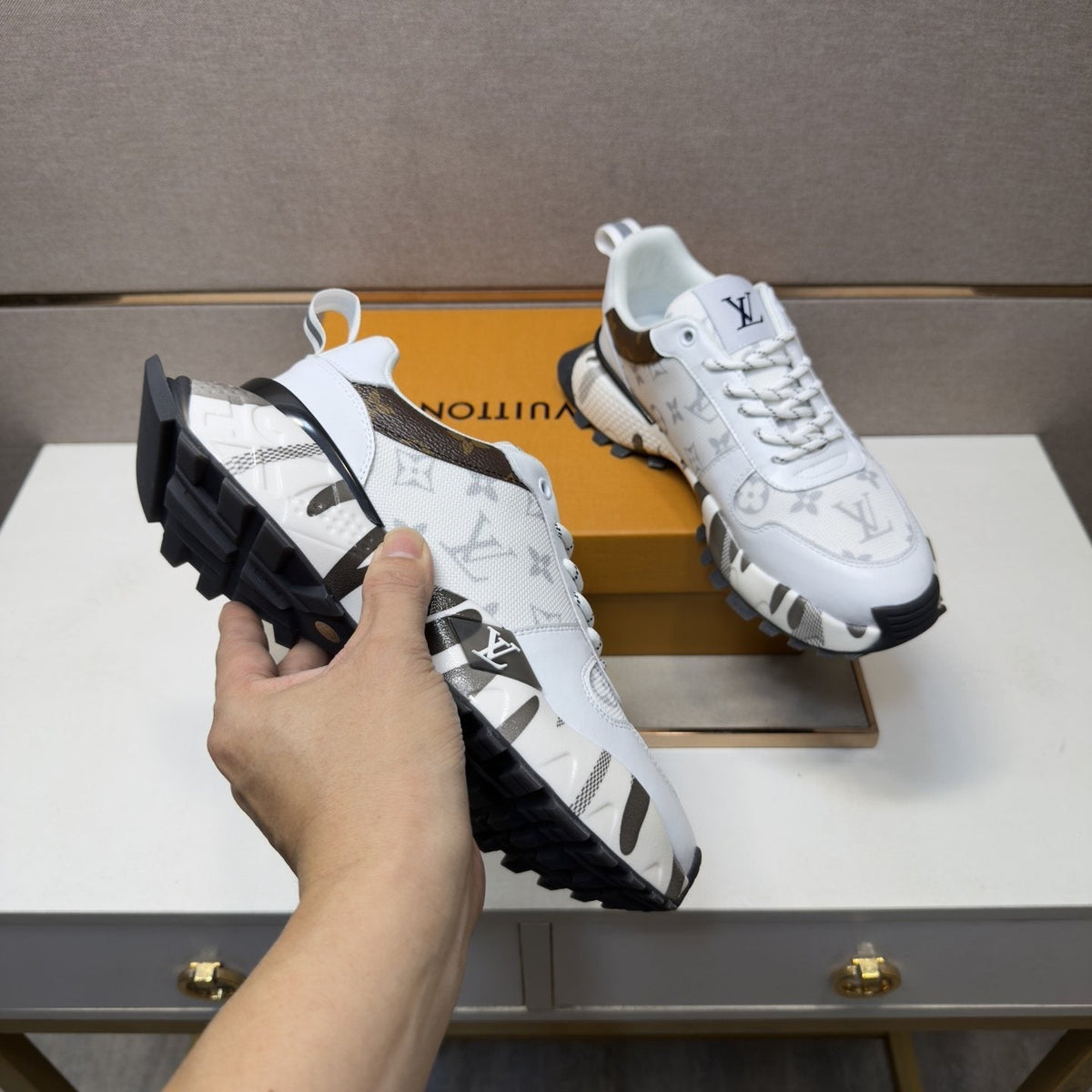 Louis Vuitton Monogram Chunky Sneakers