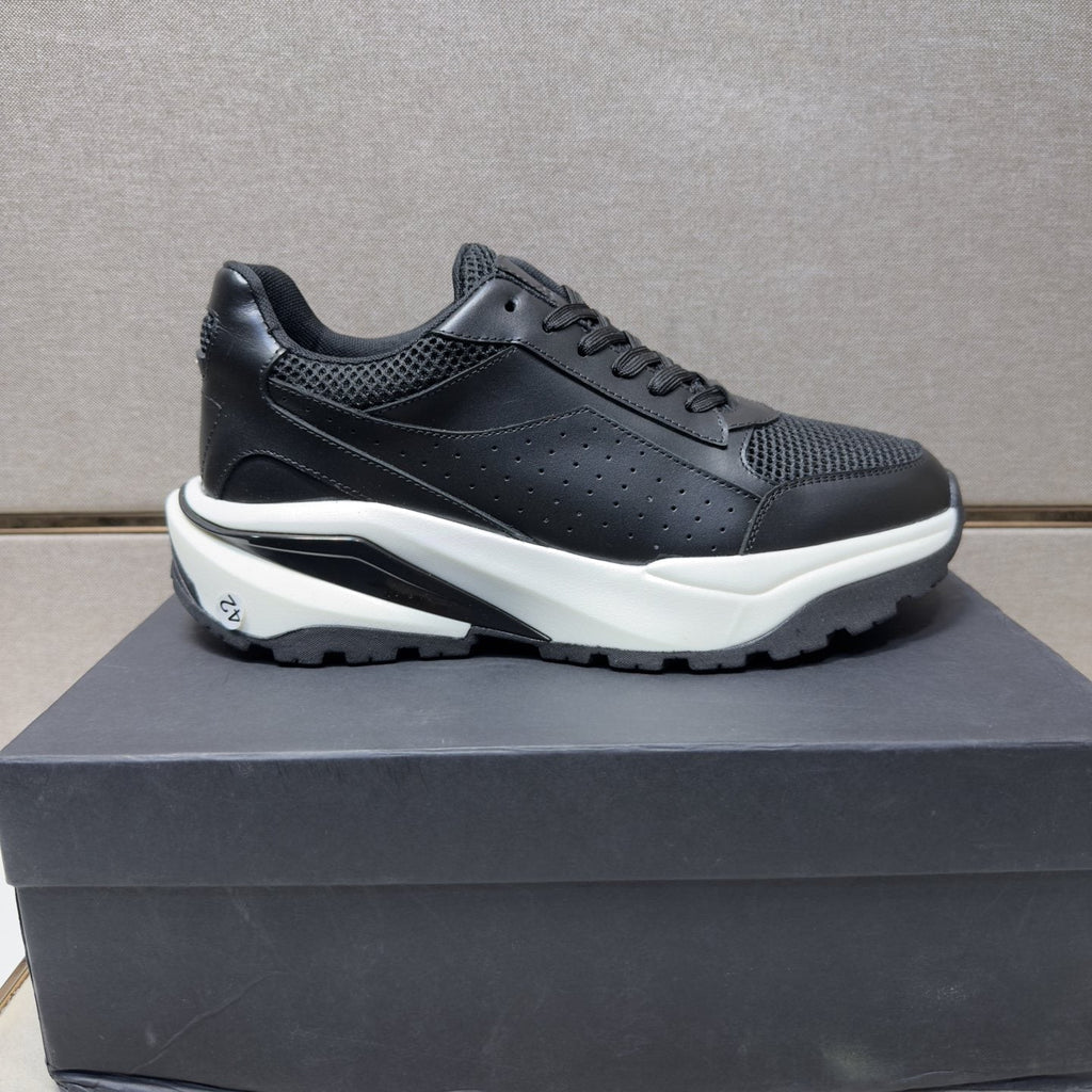 HUGO BOSS Mesh-Textured Casual Sneakers
