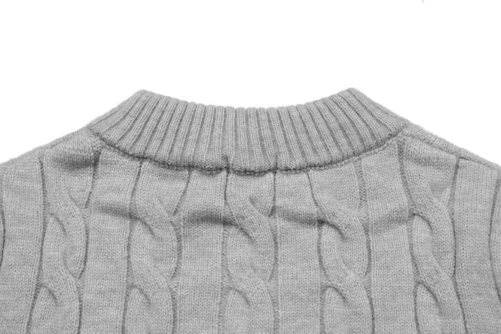 Ralph Lauren Cable-Knit Quarter-Zip Sweater