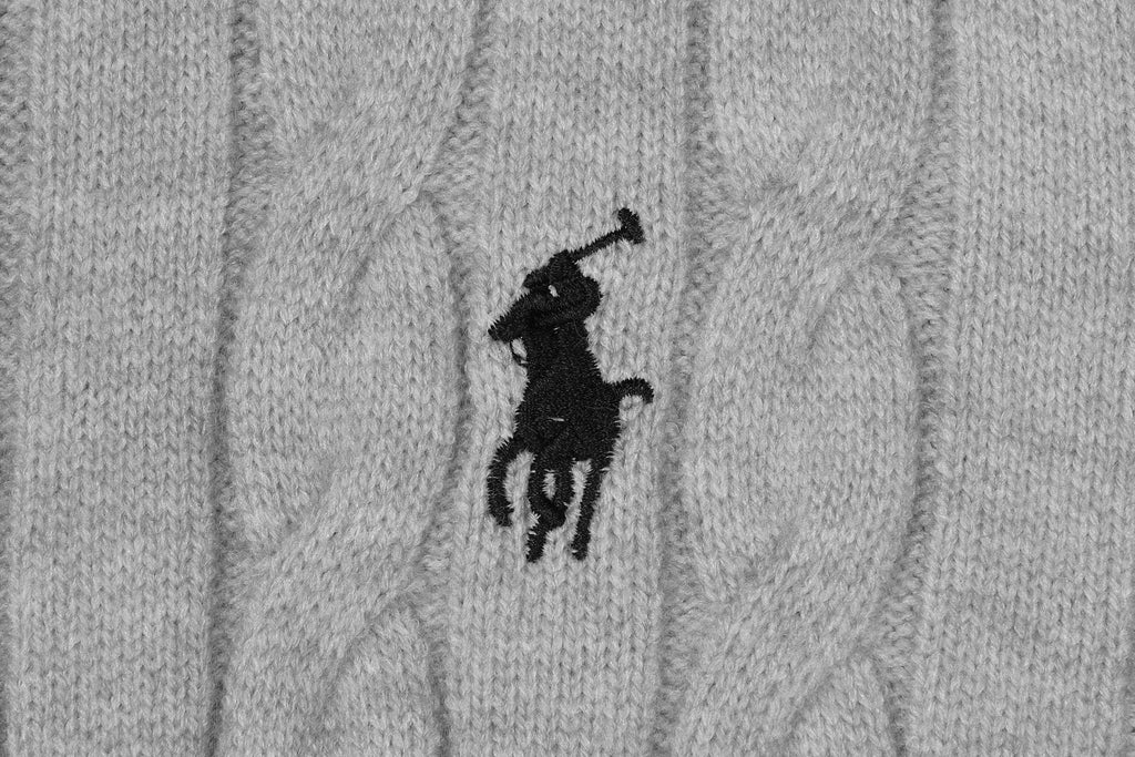 Ralph Lauren Cable-Knit Quarter-Zip Sweater