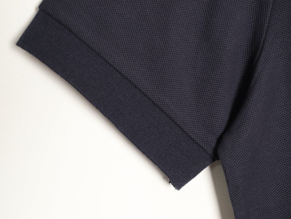 Gucci GG Embroidered Short-Sleeve Polo Shirt - Navy